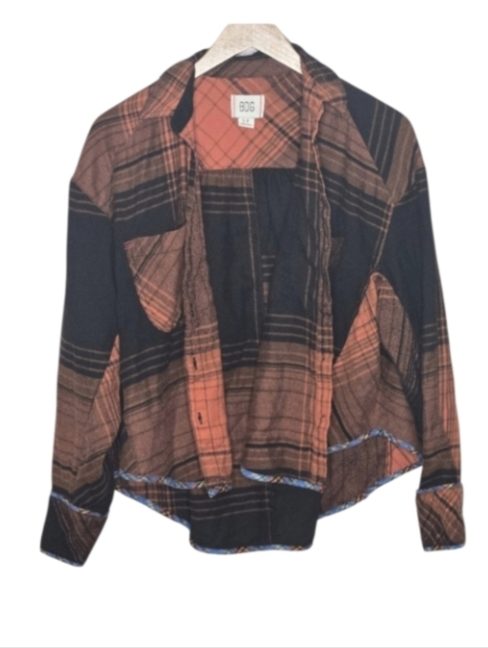 BDG Flannel Plaid Buttoned Shirt